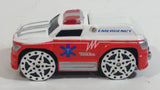 Maisto Tonka Hasbro Rescue Emergency Ambulance White and Orange Die Cast Toy Car Vehicle