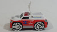 Maisto Tonka Hasbro Rescue Emergency Ambulance White and Orange Die Cast Toy Car Vehicle