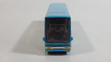 Unknown Brand Korean Airline KAL Limousine Double Decker Airport Bus Sky Blue Die Cast Toy Public Transit Vehicle