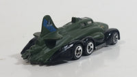 2007 Hot Wheels Fast Fortress Army Green Olive Die Cast Toy Car Vehicle