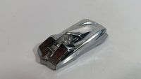 1994 Hot Wheels Shadow Jet II Chrome Die Cast Toy Car Vehicle