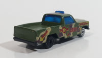 Unknown Brand Danger Rescue Army Truck #13 Army Green Camouflage Die Cast Toy Military Car Vehicle