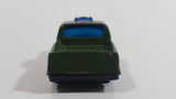 Unknown Brand Danger Rescue Army Truck #13 Army Green Camouflage Die Cast Toy Military Car Vehicle