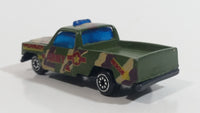 Unknown Brand Danger Rescue Army Truck #13 Army Green Camouflage Die Cast Toy Military Car Vehicle