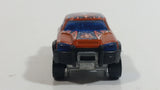 2004 Hot Wheels Scrapheads Mega Duty Truck Burnt Orange Die Cast Toy Car Vehicle