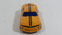 2009 Hasbro Transformers Bumblee Yellow Die Cast Toy Car Vehicle