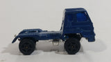 Unknown Brand Semi Tractor Truck Rig Dark Blue Die Cast Toy Car Vehicle