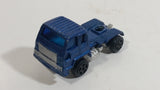 Unknown Brand Semi Tractor Truck Rig Dark Blue Die Cast Toy Car Vehicle