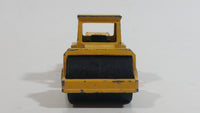 Majorette No. 226 Steam Roller Yellow Die Cast Toy Car Road Construction Equipment Vehicle