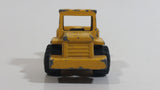 Majorette No. 226 Steam Roller Yellow Die Cast Toy Car Road Construction Equipment Vehicle