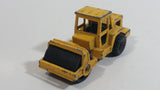 Majorette No. 226 Steam Roller Yellow Die Cast Toy Car Road Construction Equipment Vehicle