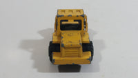 Majorette No. 226 Steam Roller Yellow Die Cast Toy Car Road Construction Equipment Vehicle