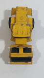 Majorette No. 226 Steam Roller Yellow Die Cast Toy Car Road Construction Equipment Vehicle