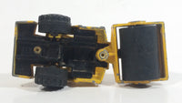 Majorette No. 226 Steam Roller Yellow Die Cast Toy Car Road Construction Equipment Vehicle