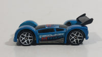 2006 Hot Wheels Drift Kings Mid Drift Blue Die Cast Toy Car Vehicle