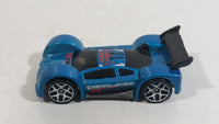 2006 Hot Wheels Drift Kings Mid Drift Blue Die Cast Toy Car Vehicle