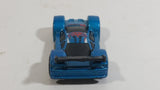 2006 Hot Wheels Drift Kings Mid Drift Blue Die Cast Toy Car Vehicle