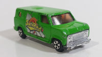 Vintage Speed Wheels Series II "SunRay" Custom Green Van Die Cast Toy Car Vehicle Made in Hong Kong