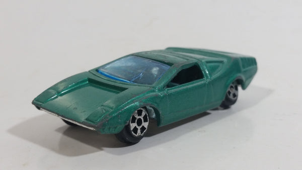 Vintage 1970s TinToys W.T. 20T Karina 1700 Emerald Green Die Cast Toy Sports Car Vehicle - Hong Kong