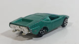 Vintage 1970s TinToys W.T. 20T Karina 1700 Emerald Green Die Cast Toy Sports Car Vehicle - Hong Kong