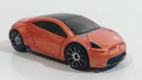 2004 Hot Wheels First Editions Realistix Mitsubishi Eclipse Concept Metalflake Orange Die Cast Toy Car Vehicle