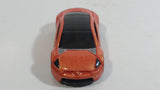 2004 Hot Wheels First Editions Realistix Mitsubishi Eclipse Concept Metalflake Orange Die Cast Toy Car Vehicle