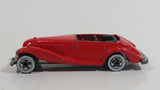 1983 Hot Wheels Mercedes 540K Red Die Cast Toy Classic Car Vehicle WW