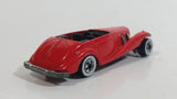 1983 Hot Wheels Mercedes 540K Red Die Cast Toy Classic Car Vehicle WW