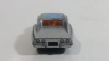 Unknown Brand Corvette Stingray Silver Grey Die Cast Toy Car Vehicle