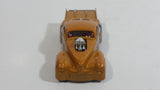 2004 Hot Wheels Smashville '41 Willys Smash Mouth Gold Die Cast Toy Hot Rod Car Vehicle