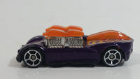 2006 Hot Wheels What-4-2 Purple Die Cast Toy Race Car Vehicle with Pop-Up Engine McDonald's Happy Meal