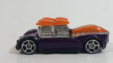 2006 Hot Wheels What-4-2 Purple Die Cast Toy Race Car Vehicle with Pop-Up Engine McDonald's Happy Meal