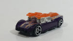 2006 Hot Wheels What-4-2 Purple Die Cast Toy Race Car Vehicle with Pop-Up Engine McDonald's Happy Meal