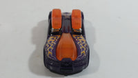 2006 Hot Wheels What-4-2 Purple Die Cast Toy Race Car Vehicle with Pop-Up Engine McDonald's Happy Meal