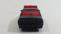 2004 Hot Wheels Smashville Police Cruiser Black Die Cast Toy Emergency Response Cop Vehicle