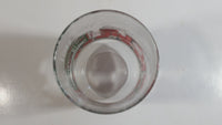 1980s McCrory Stores Inc Enjoy Coca-Cola Classic Santa Claus Conducting The North Pole Express Train Christmas Holiday Themed 6" Tall Glass Cup