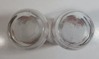 1980s McCrory Stores Inc Set of 2 Coca-Cola Santa Claus Fireplace with Stockings and Toys Christmas Holiday Themed 6" Tall Glass Cup