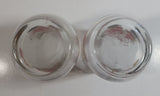 1980s McCrory Stores Inc Set of 2 Coca-Cola Santa Claus Fireplace with Stockings and Toys Christmas Holiday Themed 6" Tall Glass Cup