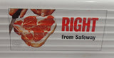 Vintage Safeway Semi Truck Tractor Trailer Rig "Right From Safeway" 16" Long Plastic and Tin Litho Toy Car Vehicle - Japan