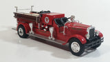 1998 Collector's Edition ERTL Texaco 1929 Mack Fire Truck Red "Port Arthur, Texas" Die Cast Metal Coin Bank