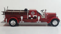 1998 Collector's Edition ERTL Texaco 1929 Mack Fire Truck Red "Port Arthur, Texas" Die Cast Metal Coin Bank