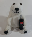 Coca-Cola Coke Soda Pop Beverages White Polar Bear Stuffed Animal Plush Plushy Collectible