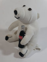 Coca-Cola Coke Soda Pop Beverages White Polar Bear Stuffed Animal Plush Plushy Collectible