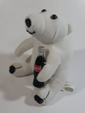 Coca-Cola Coke Soda Pop Beverages White Polar Bear Stuffed Animal Plush Plushy Collectible