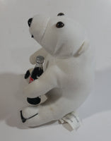 Coca-Cola Coke Soda Pop Beverages White Polar Bear Stuffed Animal Plush Plushy Collectible