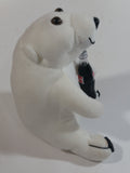Coca-Cola Coke Soda Pop Beverages White Polar Bear Stuffed Animal Plush Plushy Collectible