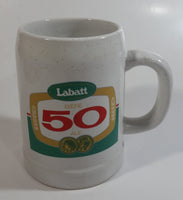 Vintage Labatt 50 Ale Beer Stoneware Stein Mug - Bar Pub Lounge Breweriana Collectible