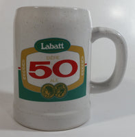 Vintage Labatt 50 Ale Beer Stoneware Stein Mug - Bar Pub Lounge Breweriana Collectible