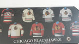 Chicago Blackhawks NHL Ice Hockey Team "Evolution Of A Legend" Jersey History 5" x 15" Wall Plaque Board - New Sealed in Package