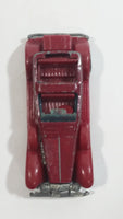 1986 Hot Wheels '31 Doozie Maroon Red Die Cast Toy Car Vehicle WW Malaysia